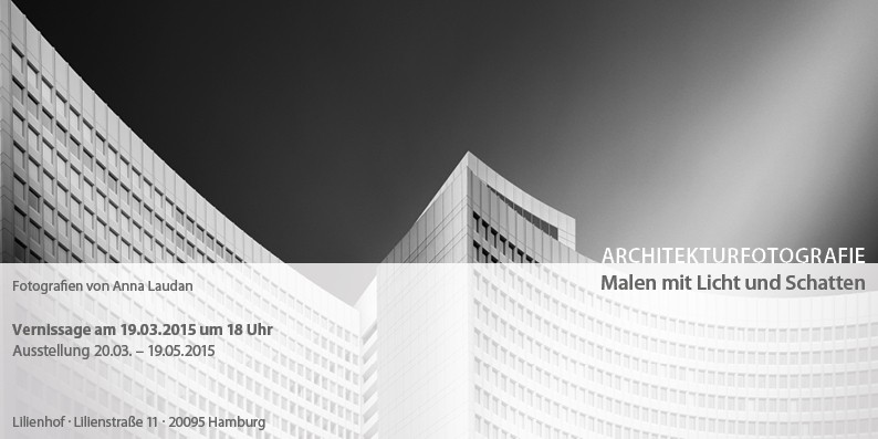 Ausstellungsflyer Anna Laudan